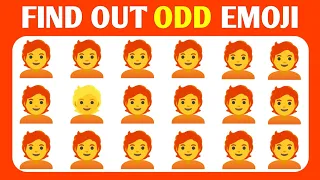 Find The Odd One Out | Spot The Difference | Can You Find The Odd Emoji| Brainzzle