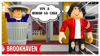 ESTO PASA SI DEJAS TU CASA ABIERTA en BROOKHAVEN - Roblox YoSoyLoki