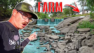 What Lives In This HIDDEN SPILLWAY On A FARM?!? (Thought I Was Getting Kicked Out)