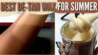 Best De-Tan wax for Summer | Full body wax करे | Facial wax भी करे.....#waxing