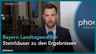 Einordnungen von Marc Steinhäuser zu den Landtagswahlen in Bayern am 08.10.23