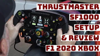 Thrustmaster SF1000 Wheel setup & review - how to get it working on Xbox for F1 2020
