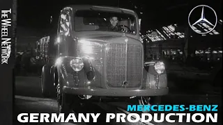Daimler-Benz Truck Production – 1949 Mercedes-Benz L 3250 Assembly in Germany