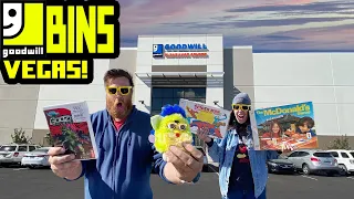 Video Game$ and FURBY @ Las Vegas Goodwill Bins | Live Thrifting | Live Video Game Hunting