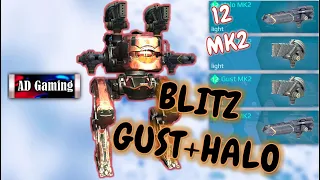 OVERSEER BLITZ Destroying Enemies In FFA - War Robots MK2 Gameplay WR