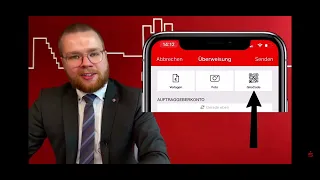 Überweisung ausfüllen mit der Sparkassen App