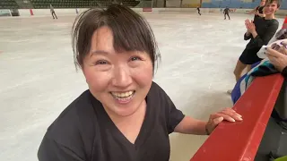 【Midori Ito】Huge shingle axel in Oberstdorf