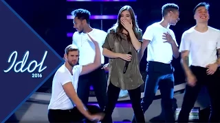 Hailee Steinfelds dancer steals the show in Swedish Idol (TV4)