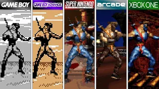 Killer Instinct 1 (1994) GB vs GBA vs SNES vs Arcade vs XBOX ONE (Side by Side)