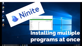 How to install multiple programs at once using Ninite