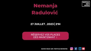 NEMANJA RADULOVIC / ensemble Double Sens - Festival 1001 Notes - 28 juillet 2023