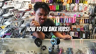 HOW TO FIX BMX HUBS! FREECOASTER AND CASSETTE REPAIR 101!