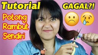 Tutorial Potong Rambut Sendiri | Risa Florendo