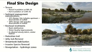 2024 Science Symposium: SWRP Outfall Restoration Site Design (Christensen)