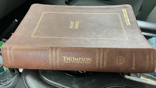 A deeper look at the New Thompson Chain Reference Study Bible, by Zondervan