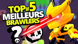 TOP#5 des MEILLEURS brawlers en SURVIVANT !! #TeamerSlayer