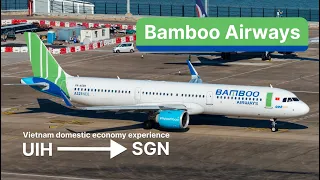 Flying Vietnam’s Bamboo Airways in Domestic Economy! | Quy Nhon - Ho Chi Minh City | July 2022