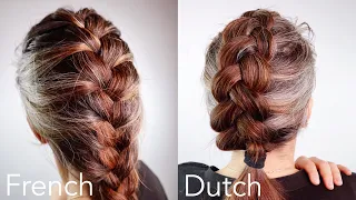 HOW TO FRENCH OR DUTCH BRAID | DIY tutorial for beginners by Trencita Johnson