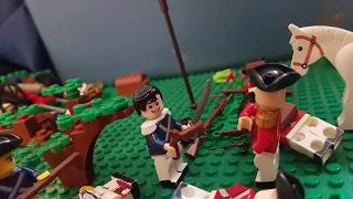 lego American revolution ambush on British outpost