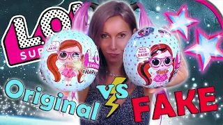 FAKE L.O.L. Surprise HairVibes vs Original ⚡ So erkennt ihr die Echte! L.O.L. auspacken 💖 deutsch