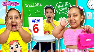 História de Volta às Aulas de Maria Clara MC Divertida para Crianças | Back to School Story for kids