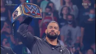 Roman Reigns old theme PLAYED for a second (botch?)