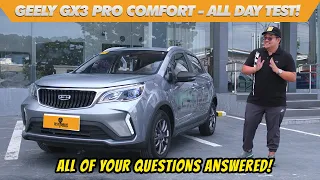 Geely GX3 Pro Full Day Test! | Is it better than the Toyota Raize? | TESTDRIVE PH | CAR REVIEW