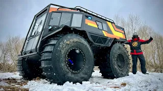 Новый вездеход БРО, от Жукофф Гараж! Полный фарш уже в базе! Ураганим по весенней пойме.