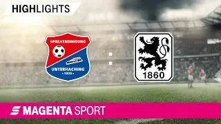 SpVgg Unterhaching - 1860 München | Spieltag 17, 19/20 | MAGENTA SPORT