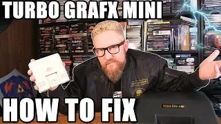 TURBO GRAFX MINI HOW TO FIX THIS - Happy Console Gamer