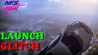 CRAZY NEED FOR SPEED HEAT LAUNCH GLITCH! NFS HEAT LAUNCH GLITCH! FUN GLITCH WITH FRIENDS!