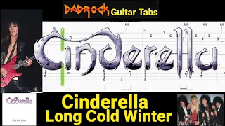 Long Cold Winter - Cinderella - Blues Guitar TABS Lesson