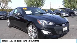 2016 Hyundai GENESIS COUPE TEMECULA MURRIETA MENIFEE HEMET CORONA ESCONDIDO PT2287