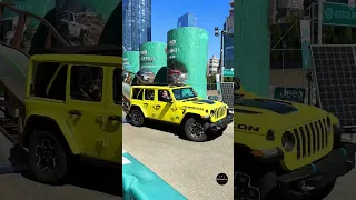 GREAT FUN DAY | JEEP RUBICON AT JAVITS CENTER | 2023 NEW YORK AUTO SHOW | #shorts