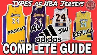 Types of Adidas NBA Jerseys | Complete Guide