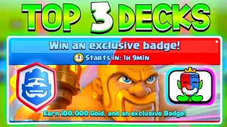 TOP 3 BEST SPARKY DECKS FOR CRL 20 WIN CHALLENGE 2023 #crl20winchallenge2023