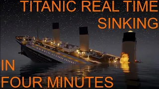 Titanic: Honor and Glory REAL TIME sinking in four minutes