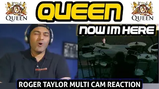 NOW I`M HERE - MULTI CAM ROGER TAYLOR - QUEEN | First Time Reaction