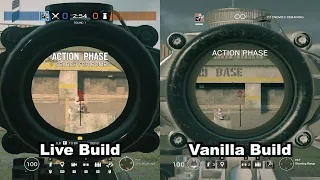 Comparing The Legacy Mode To Vanilla Build | Rainbow Six Siege