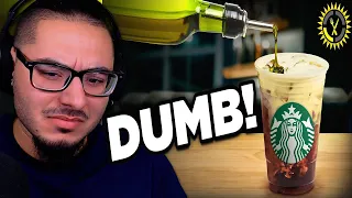 Food Theory: The New Starbucks Drink is a Total FAILURE! (Olive Oil Coffee) | REACTION