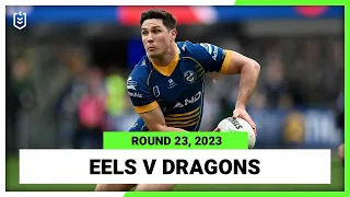 Parramatta Eels v St George Illawarra Dragons | NRL 2023 Round 23 | Full Match Replay