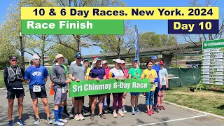 Finish of 6 and 10 Day Races. New York 2024