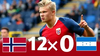 Norway vs Honduras 12-0(Erling Haaland Scores 9 Goals) U- 20 World Cup Highlights & Goals HD