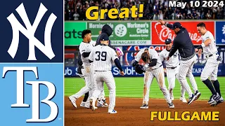 Yankees vs Rays [FULL GAME] May 10 2024 | MLB Highlights | MLB Season 2024