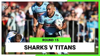 Cronulla-Sutherland Sharks v Gold Coast Titans | Round 15, 2022 | Full Match Replay | NRL