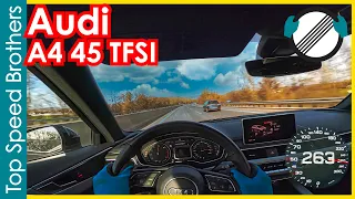 Audi A4 allroad 45 TFSI quattro (2019) AUTOBAHN POV TOP SPEED 🚀