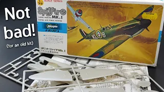 This Kit is OLDER than ME!  Hasegawa Spitfire Mk.1 Plastic Model Kit - Unboxing Review