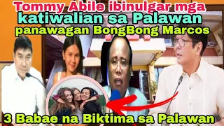 OMG! Tatlong Babae na Biktima sa Palawan @Tommy Abile