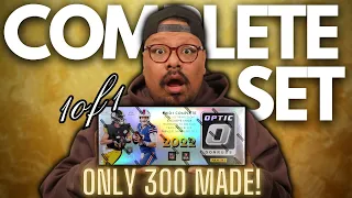 GUARANTEED ONE OF ONE! Opening Up A 2022 Panini Optic Football Complete Set Box! Only 300 Made!!