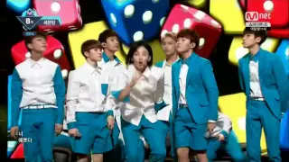 160519 Mnet M! Countdown SEVENTEEN   Pretty U 720p (Ugly Ver)